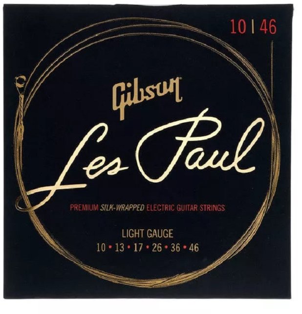 

Струны для электрогитар Gibson SEG-LES Les Paul Premium Electric Guitar Strings 10-46 Light