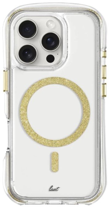 

Laut Aero Sparkle MagSafe Gold (L_IP24B_AS_GD) для iPhone 16 Pro