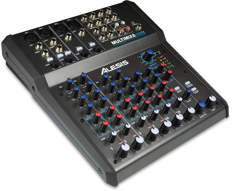 

Микшерный пульт Alesis MultiMix 8 Usb Fx