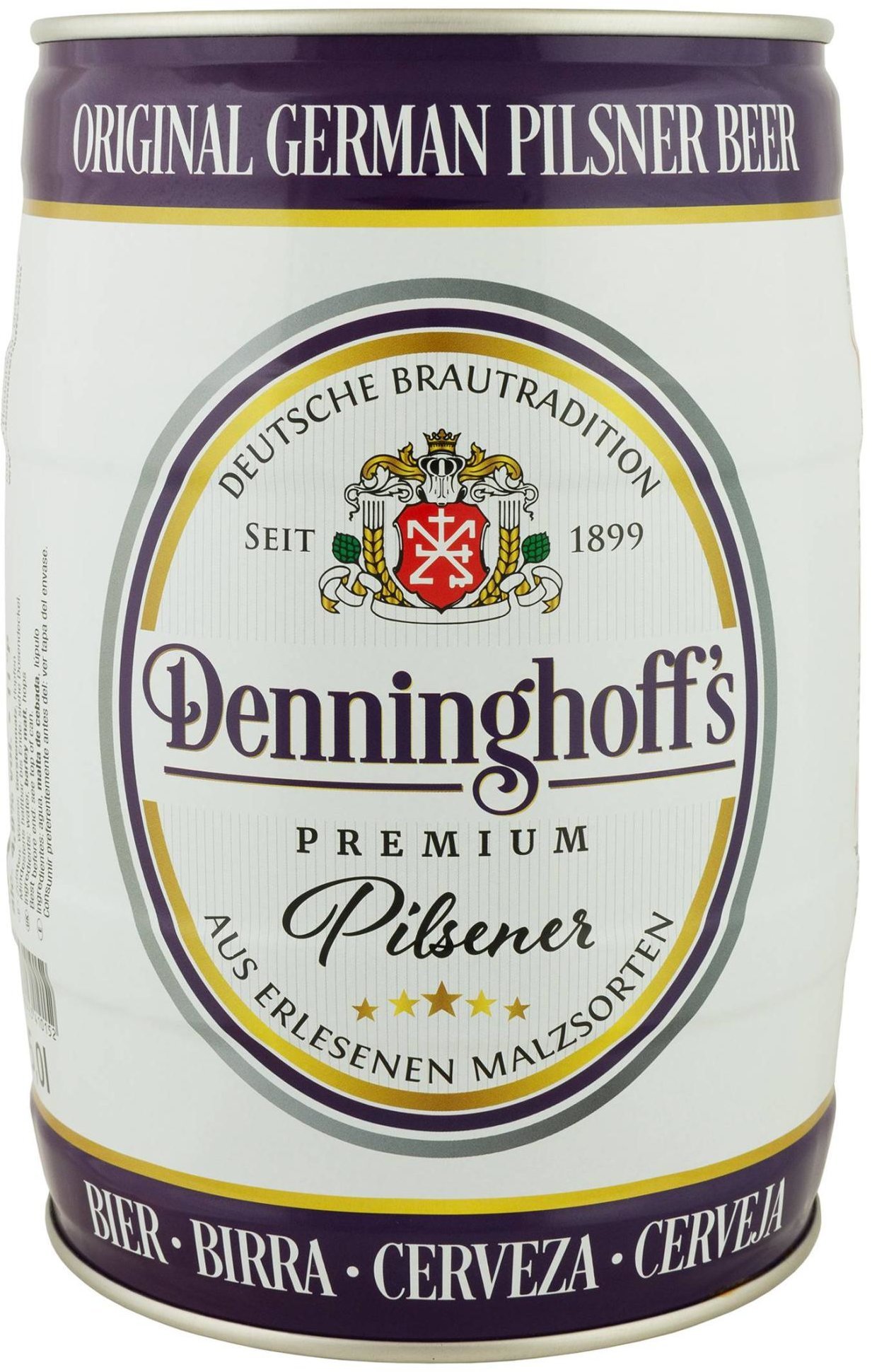 Акція на Пиво Denninghoff's Pilsener светлое фильтрованное 4.9 % 5 л (FSH_4260423410152) від Stylus