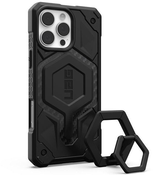 

Urban Armor Gear Uag Monarch Pro Magsafe Carbon Fiber/Black Stand (1144571BV01) for iPhone 16 Pro Max