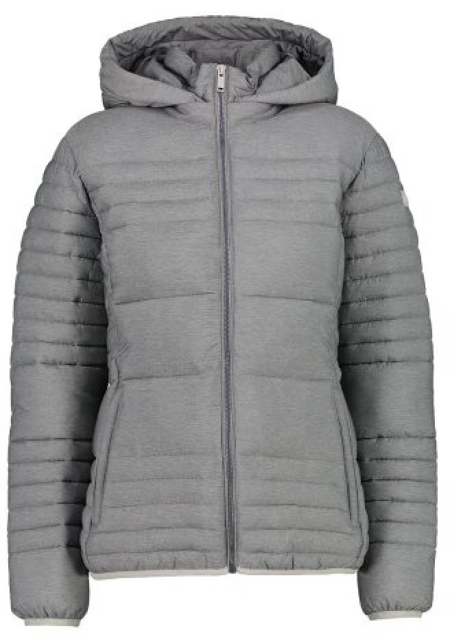 

Куртка Cmp Woman Jacket Snaps Hood 31K2776M-A231 44 (36) сіра демісезон з капюшоном