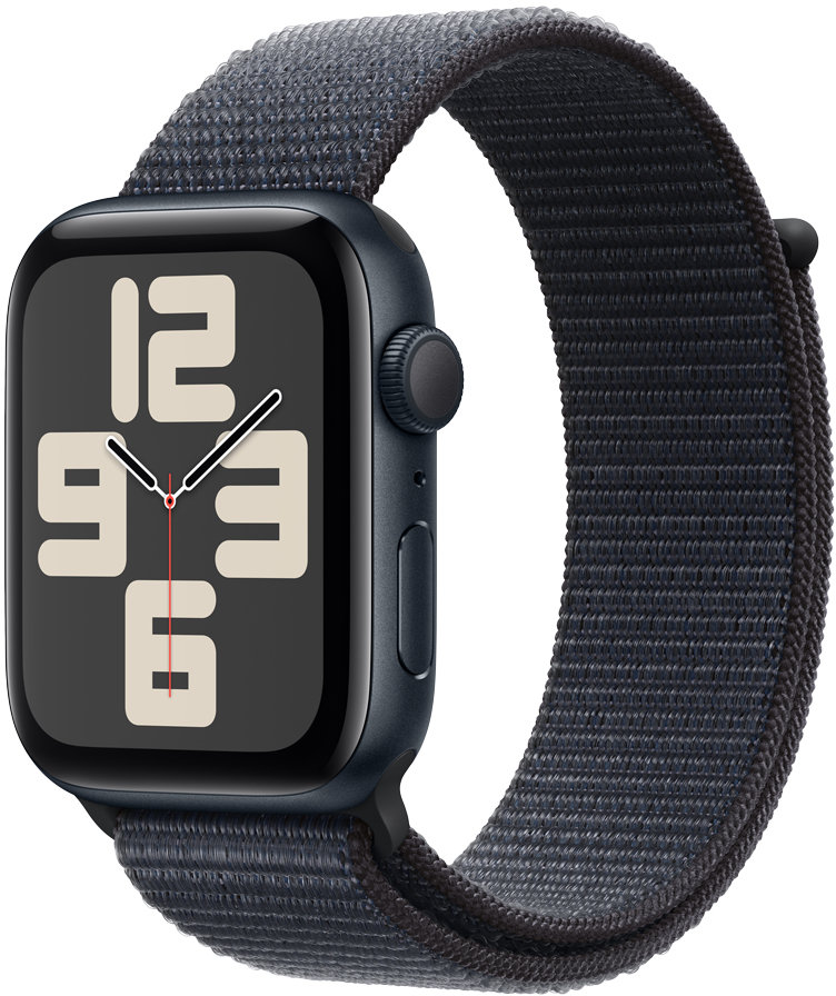 Акція на Apple Watch Se 2 2024 44mm Gps Midnight Aluminum Case with Ink Sport Loop (MXEP3QH/A) від Stylus