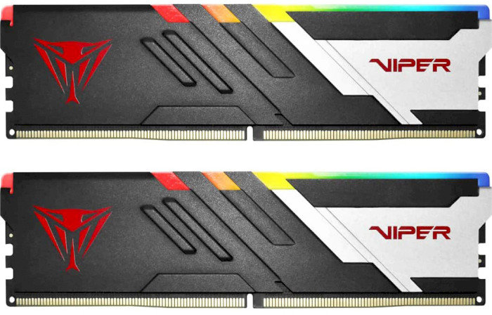 

Patriot 32 Gb (2х16GB) DDR5 6200 MHz Viper Venom Rgb (PVVR532G620C40K)