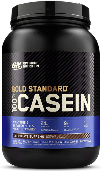 

Optimum Nutrition 100% Casein Gold Standard 909 g / 27 servings / Chocolate Supreme