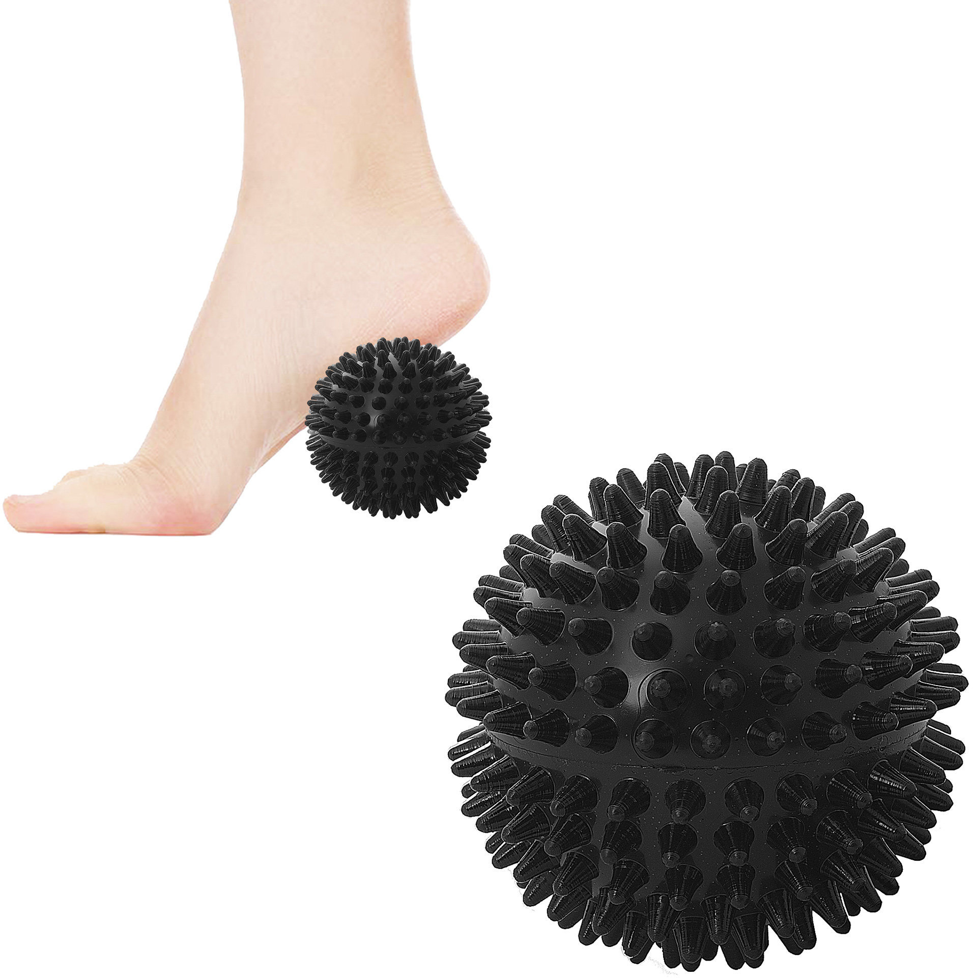 

Массажный мяч с шипами Springos Spike Ball 7.5 см FA0049