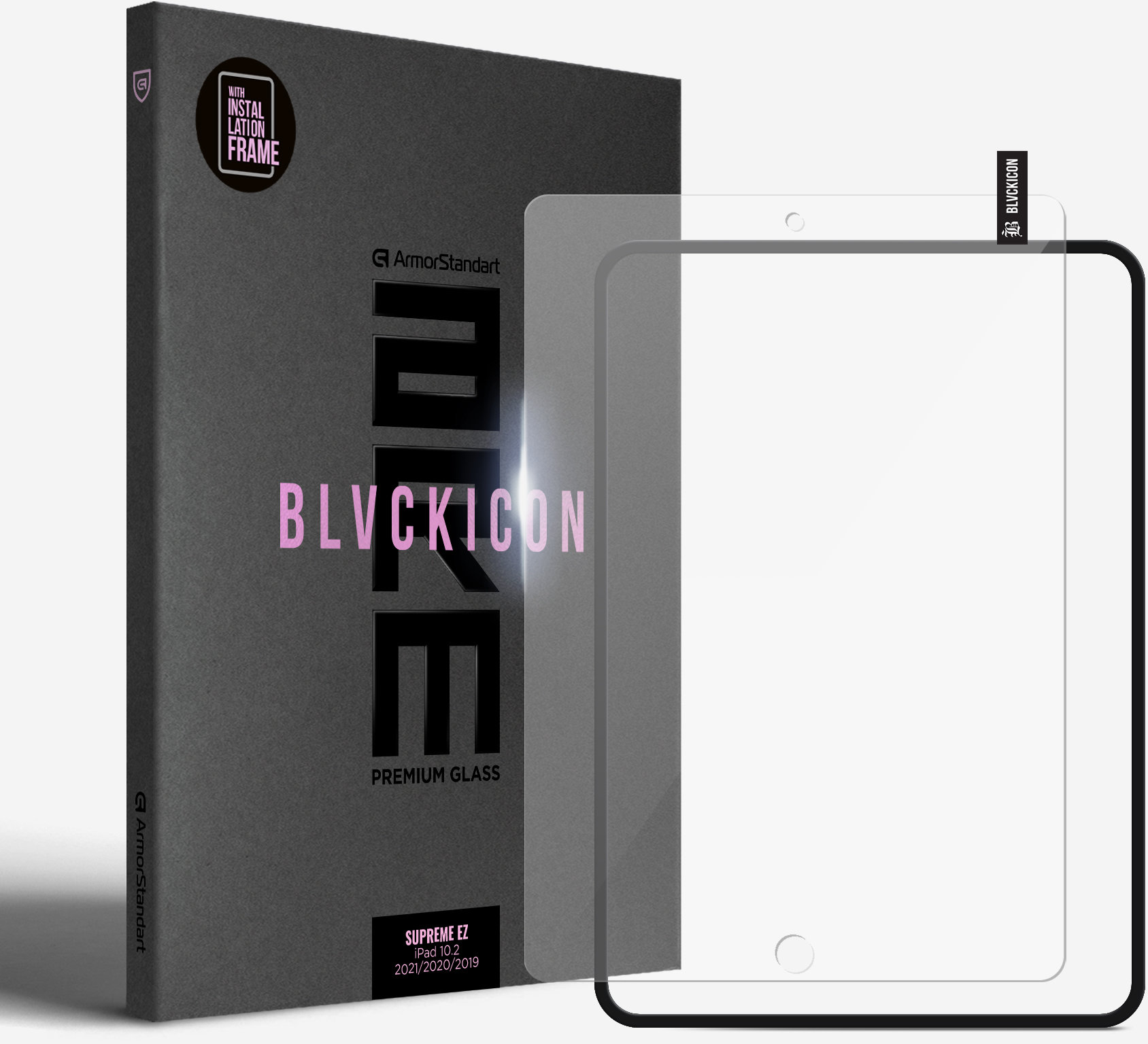 

ArmorStandart Tempered Glass Supreme Black Icon for iPad 10.2 (2019-2021) (ARM78099)