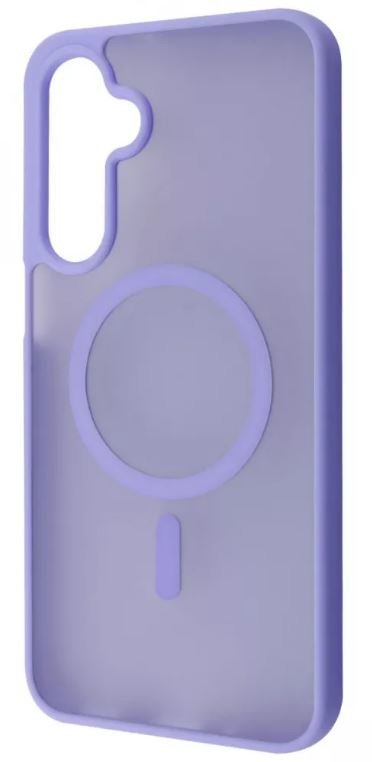 

Wave Matte Color Case with Magnetic Ring Light Purple for Samsung A266 Galaxy A26 5G