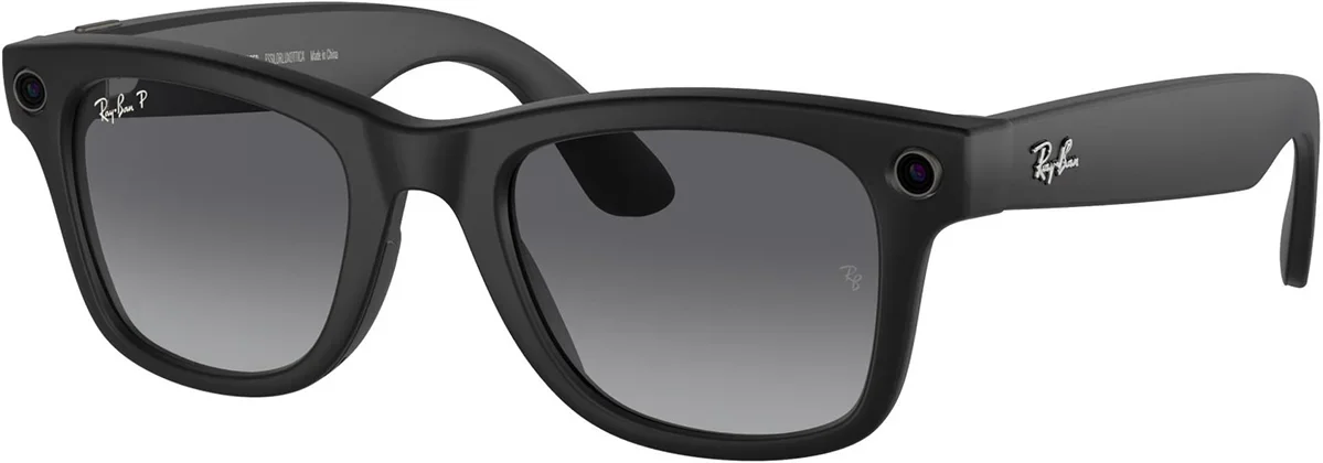 

Смарт-очки Ray-Ban Meta Wayfarer Matte Black Frame Graphite Lenses size M (RW4006 601ST3 50-22)