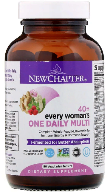 Акція на New Chapter, 40+ Every Woman's One Daily Multi, 96 Tablets (NCR-00364) від Stylus