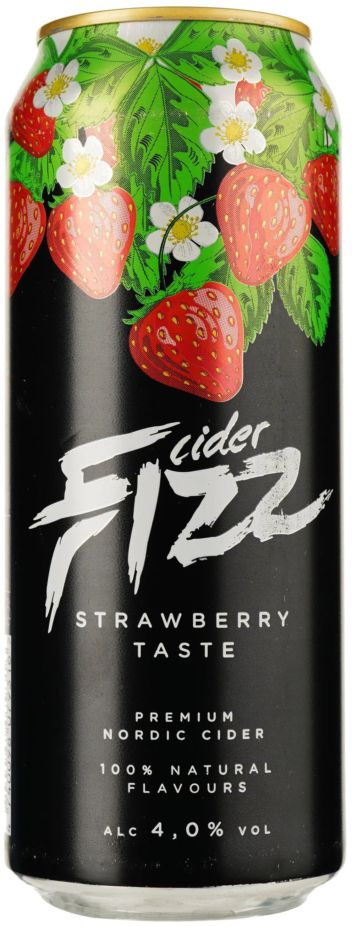 Акція на Упаковка сидру Fizz Strawberry 4% 0.5 л ж/б 24 шт. (4740098079316_24) від Y.UA