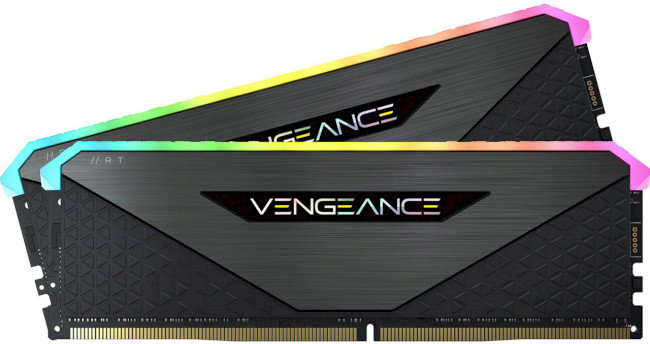 Акція на Corsair 16 Gb (2x8GB) DDR4 3600 MHz Vengeance Rgb Rt (CMN16GX4M2Z3600C16 від Stylus