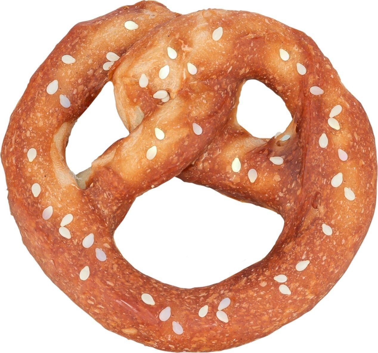 Акція на Лакомства для собак Trixie Denta Fun Duck Pretzel bulk 15 см 140 г 5 шт/уп (2700000045985) від Stylus