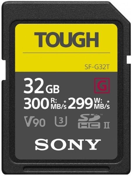 Акція на Sony 32GB Sdhc C10 UHS-II U3 V90 (SF32TG) від Stylus