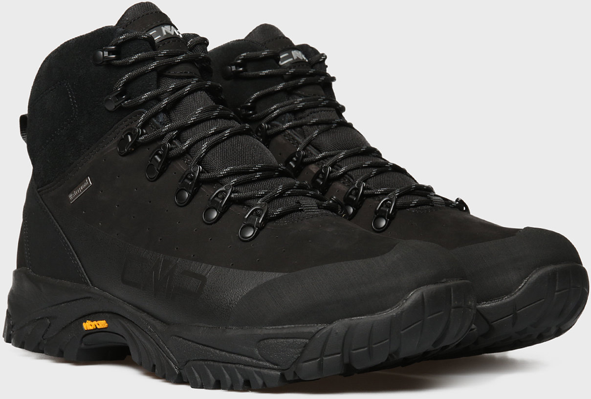 

Черевики Cmp Dhenieb Trekking Shoe Wp (30Q4717-U901) 41 чорний натуральний нубук демісезон