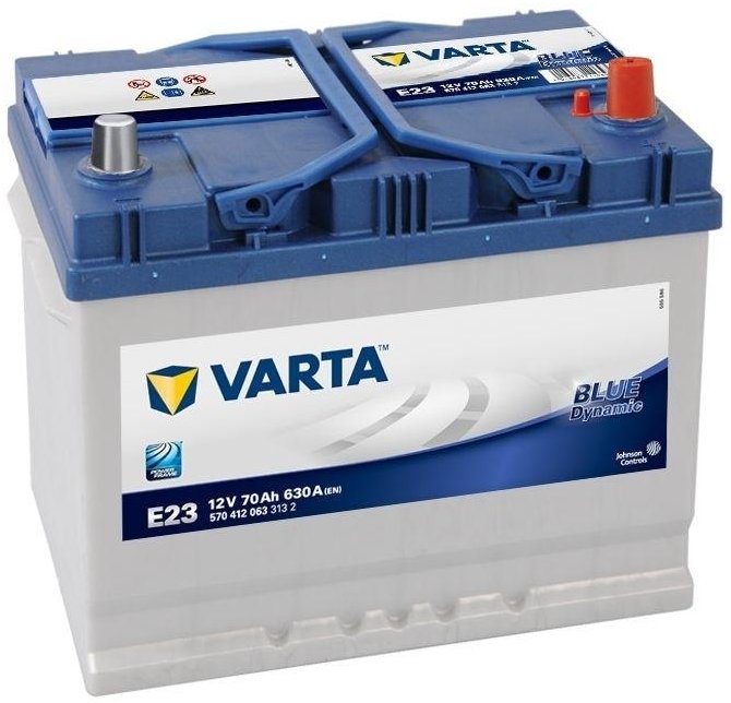 Акція на Автомобільний акумулятор Varta 6СТ-70 Blue dynamic (E23) від Y.UA