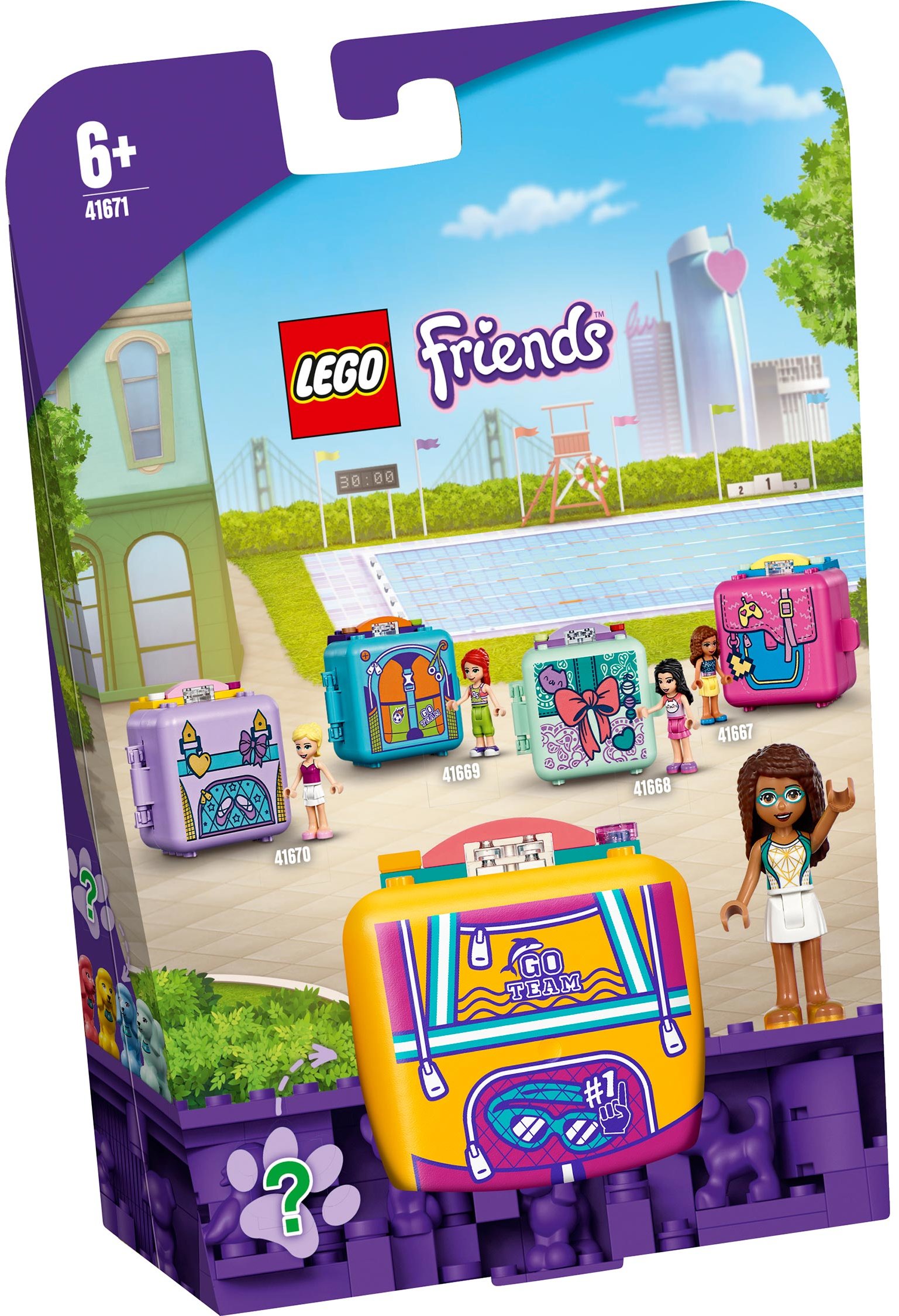 

Конструктор Lego Friends Кубик Андреа для плавания (41671)