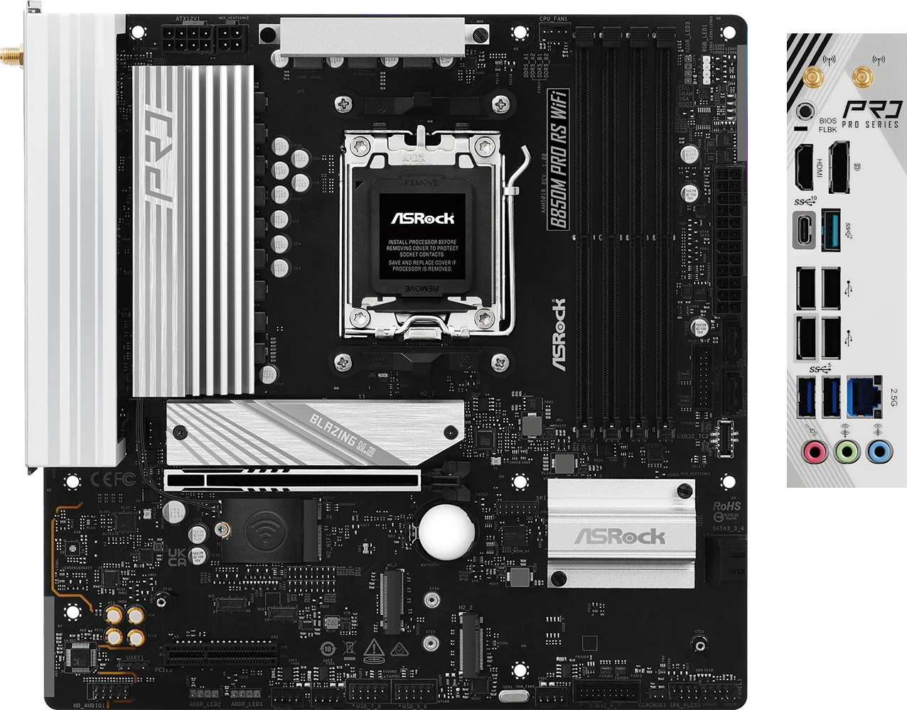 

ASRock B850M Pro Rs Wifi Ua