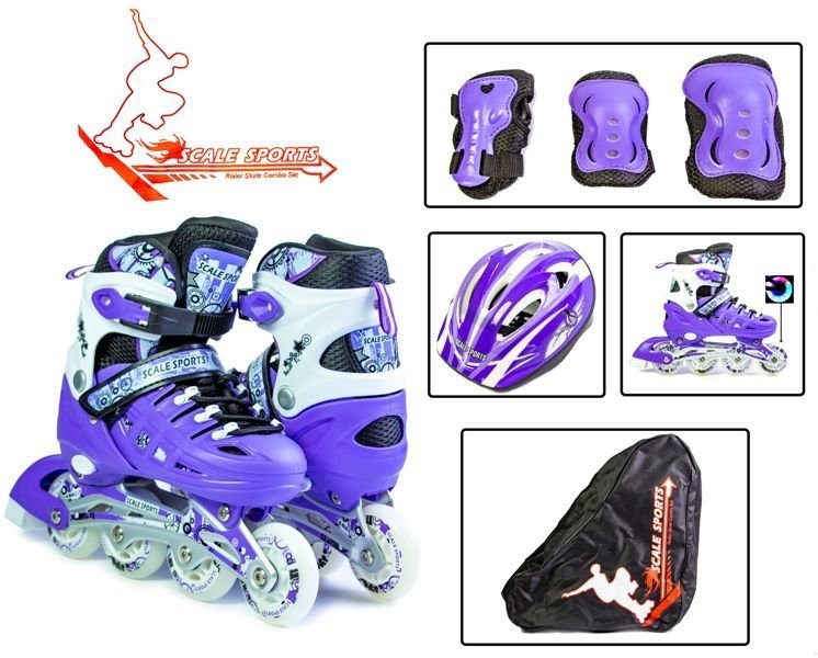 

Комплект Роликов Scale Sport. Violet (размер 29-33)