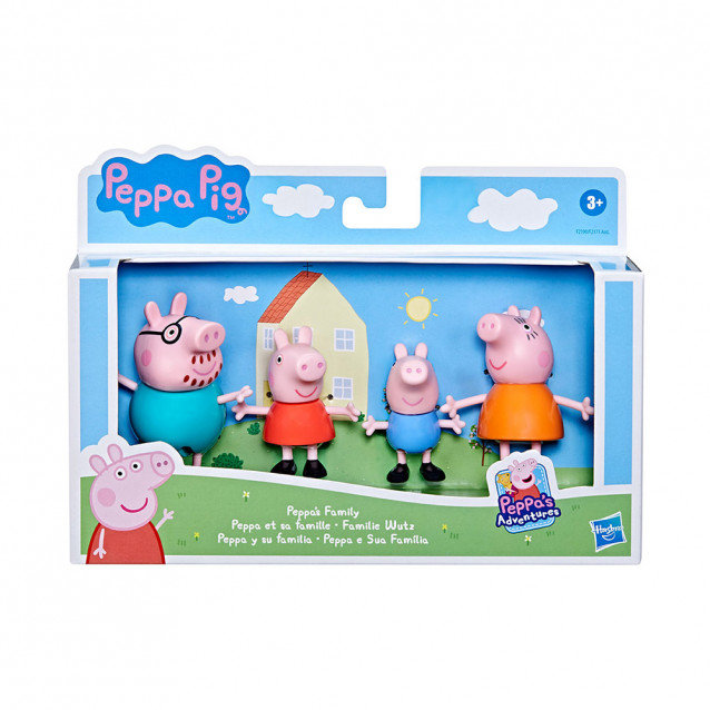 Акція на Набор фигурок Peppa Pig - Дружная семья Пеппы (F2190) від Stylus