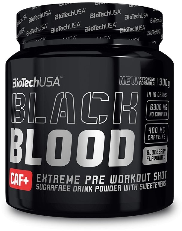 

BioTechUSA Black Blood CAF+ 300 g /30 servings/ Blueberry