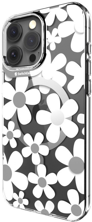 

Switcheasy Fleur M 3D Patterned Shockproof Case White (SPH67P269WH24) для iPhone 16 Pro Max