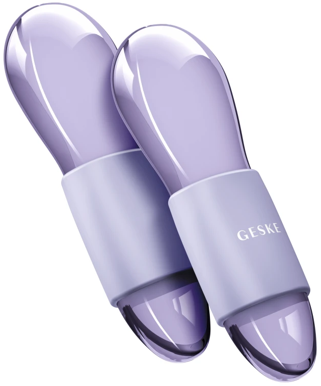 Акція на Geske Cool&Warm Duo Eye Massager 7в1 purple від Stylus