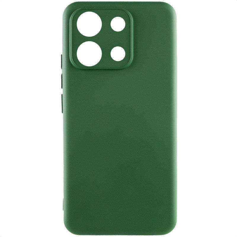 

Lakshmi Case Silicone Cover Full Camera Dark Green for Xiaomi Redmi Note 13 Pro 4G / Poco M6 Pro 4G