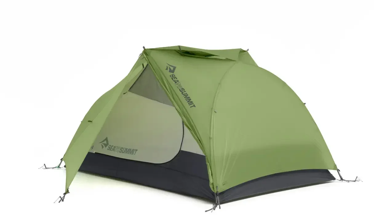 

Sea to Summit Telos TR2 Plus, Fabric Inner, Sil/PeU, Green (STS ATS2040-02170402)