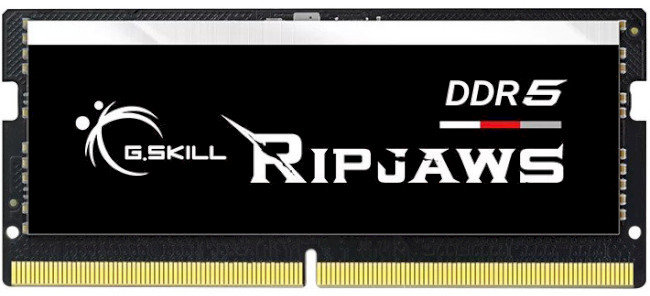 Акція на G.Skill 32 Gb SO-DIMM DDR5 5600 MHz Ripjaws (F5-5600S4040A32GX1-RS) від Stylus