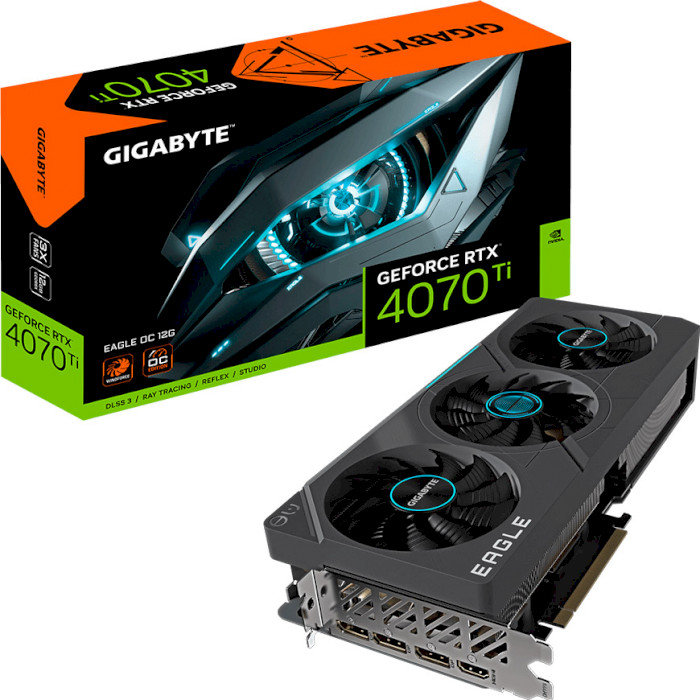 Акція на Gigabyte GeForce Rtx 4070 Ti Eagle Oc 12G (GV-N407TEAGLE OC-12G) Ua від Stylus