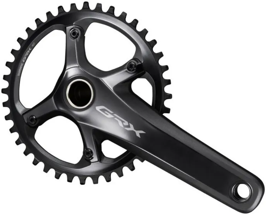 

Шатуни Shimano FC-RX810-1 Grx (11Х1) Hollowtech II, 172.5мм 42Т, без каретки (IFCRX8101DXB2)