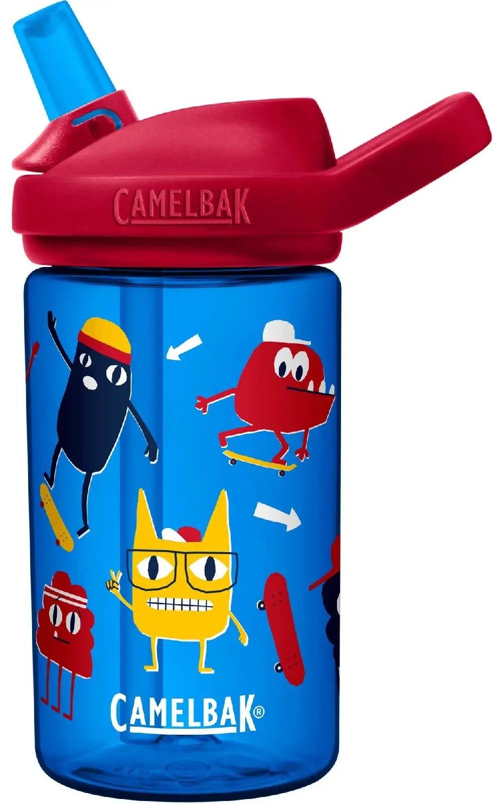 

Фляга для воды CamelBak eddy+ Kids 14oz Skate Monsters 400 мл (2282402040)