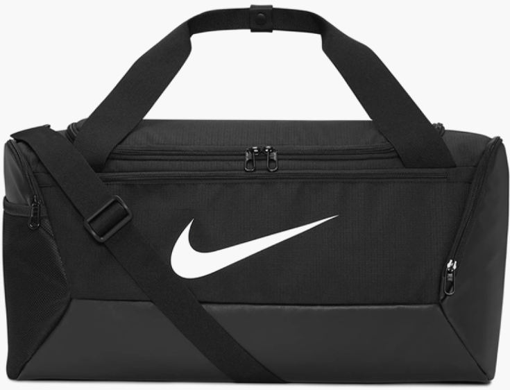 Акція на Сумка Nike Nk Brsla S Duff 9.5 41L черна Уни 51x28x28 см (DM3976-010) від Stylus