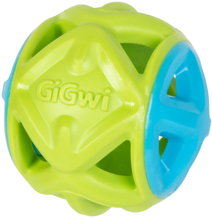 Акція на Игрушка для собак Мяч GiGwi Basic салатовый резина 9 см (2349) від Stylus