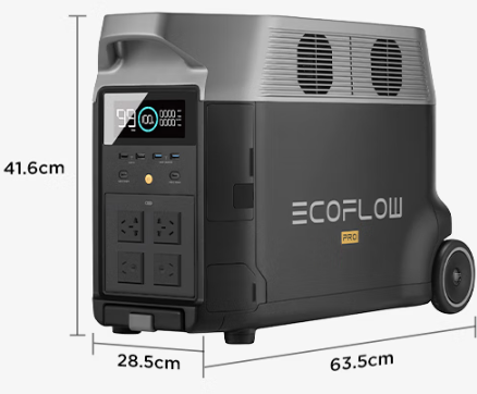 

Зарядна станція EcoFlow Delta Pro 3600Wh 1125000mAh Black Cn (DELTAPro) Міжнародна версія