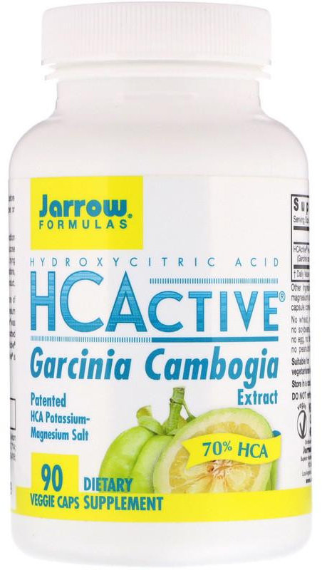 

Jarrow Formulas HCActive Garcinia Cambogia Extract 90 Veggie Caps Гарциния экстракт