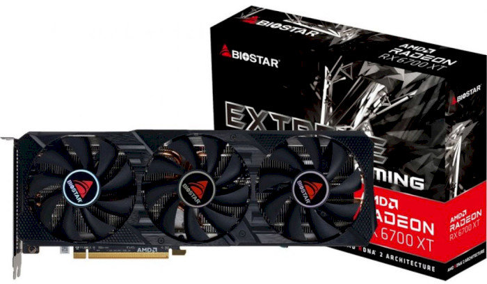 

Biostar Radeon Rx 6700 Xt Oc (VA67S6TML9)