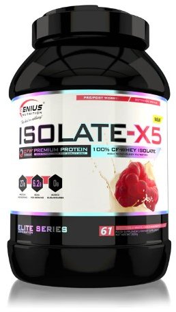

Genius Nutrition Isolate-X5 2000 g / 61 servings / Choco-Raspberry
