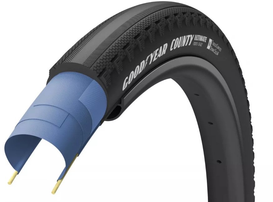 

Покрышка 650bx50 27.5x2.0 (50-584) GoodYear County Tubeless Ready Folding Black, 60tpi (TIR-62-46)