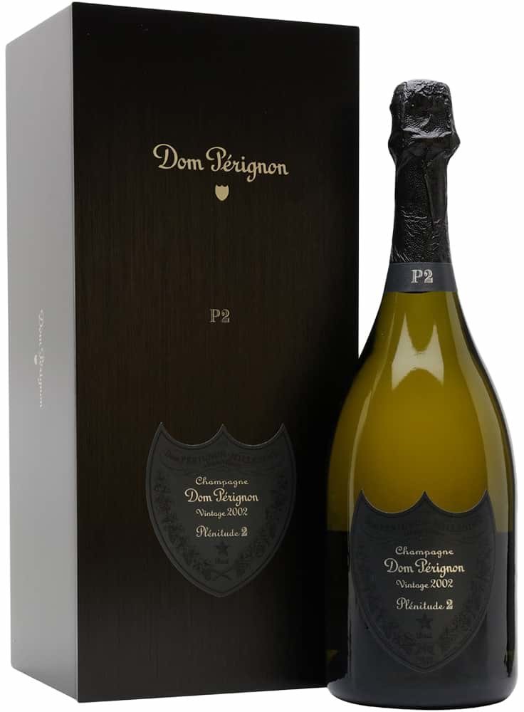 Акція на Шампанское Dom Perignon 2002 P2, сухое белое брют, 0.75л 12.5%, в подарочной упаковке (BDA1SH-SDP075-043) від Stylus