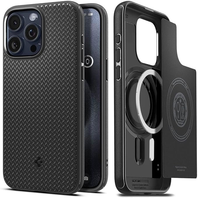 

Spigen Core Armor MagFit Matte Black (ACS06480) for iPhone 15