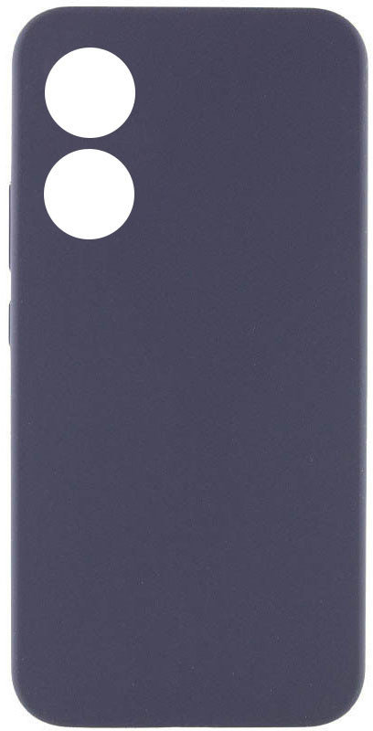 

Lakshmi Case Silicone Cover Full Camera Dark Gray for Oppo A78 4G