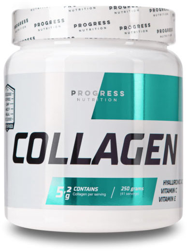 

Progress Nutrition Collagen со вкусом зеленого яблока 250 г