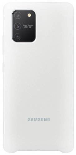 

Samsung Silicone Cover White (EF-PG770TWEGRU) for Samsung G770 Galaxy S10 Lite