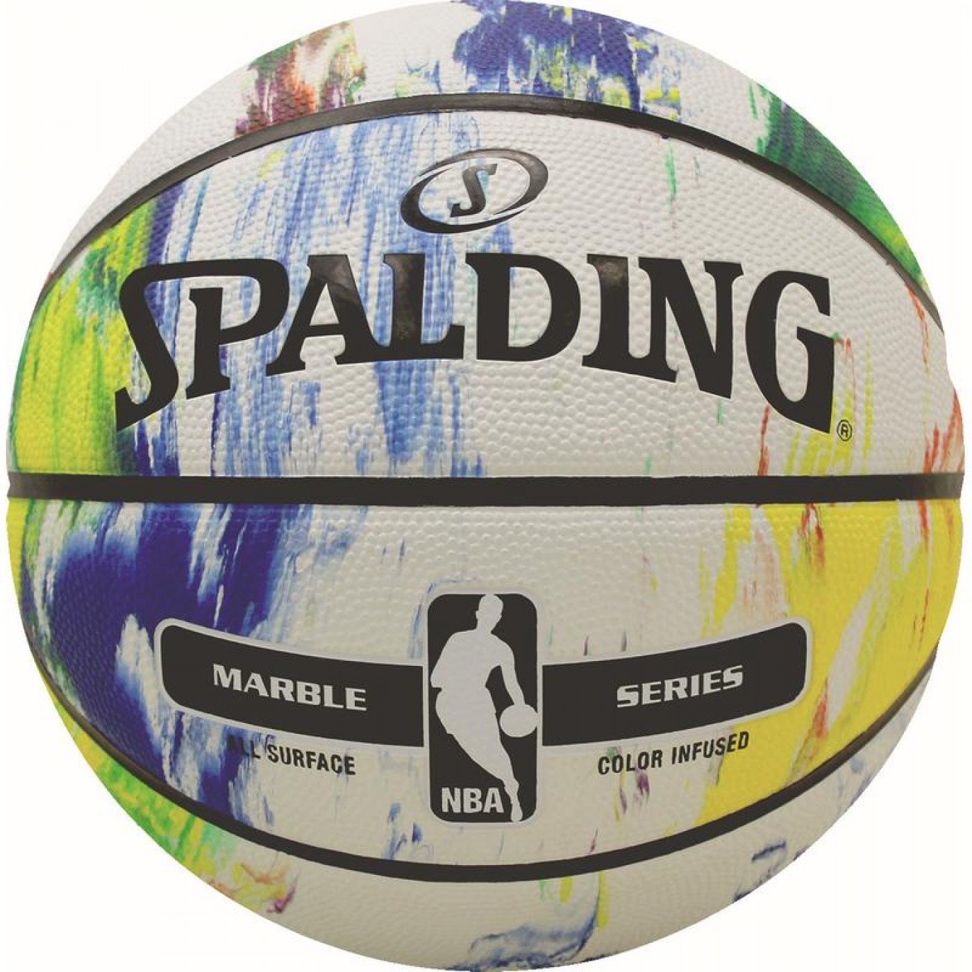 

Spalding Nba Marble Black White Outdoor баскетбольный размер 7 (NBA-MBW-OUT_7)