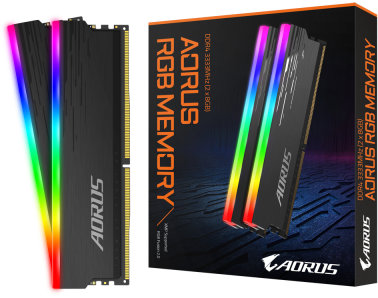 

Gigabyte 16 Gb (2x8GB) DDR4 3733 MHz Aorus Rgb (GP-ARS16G37D)