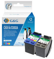 

G&G Hp No.21/22 Black/Tri-color Combo Pack (G&G-SD367AE)