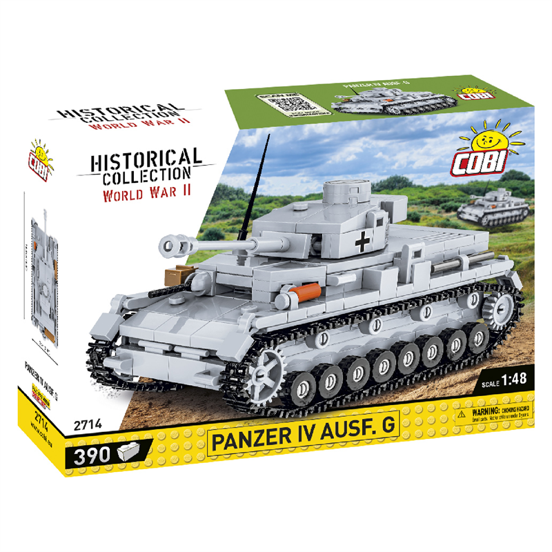 Акція на Конструктор Cobi Друга Світова Війна Танк Panzer IV, 390 деталей від Y.UA