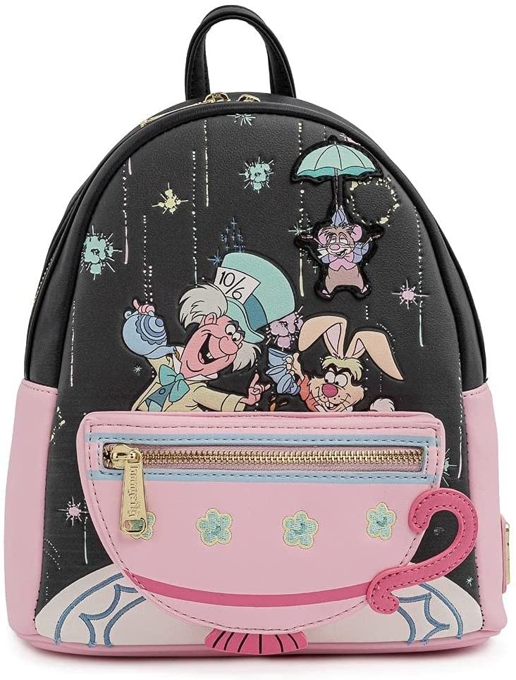 Акція на Рюкзак Loungefly Disney - Alice in Wonderland A Very Merry Unbirthday Mini Backpack (WDBK1651) від Stylus